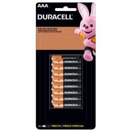 DURACELL ALKAKINA AAA Blister de 16 Baterías