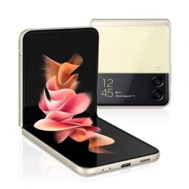 SAMSUNG GALAXY Z FLIP3 | (SM-F711B) | 8 GB RAM | 256 GB | 6.7" PANTALLA | 5G | ANDROID | BEIGE