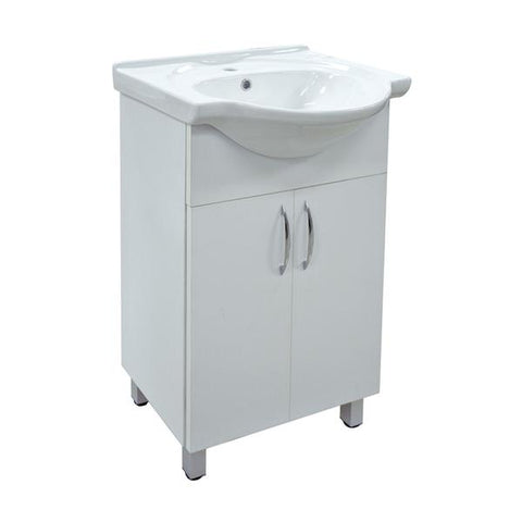 Mueble de baño con lavamanos blanco 50x60x90, Imperial