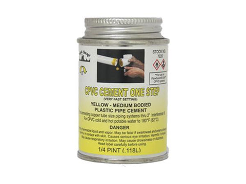 Pegamento para cpvc para agua caliente de 4 onzas, Black swan