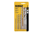Juego de brocas de percusión 7 pc, Dewalt