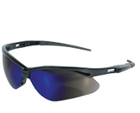 Lentes de seguridad nemesis con espejo azul marca kleenguard, Kleenguard
