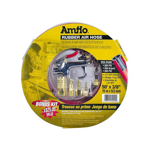 Manguera de aire & blow gun de 3/8" x 50', Plews lubrimatic