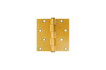 Bisagra national para puerta de bronce de 4", National