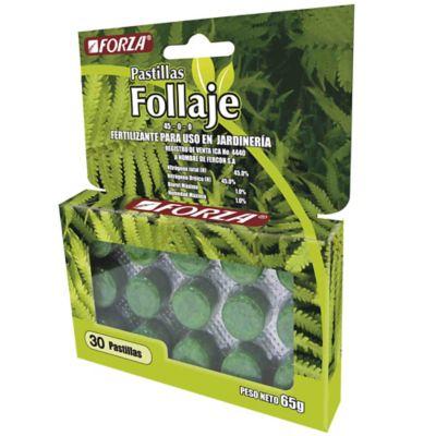 Abono forza follaje (30 pastillas), Forza abono