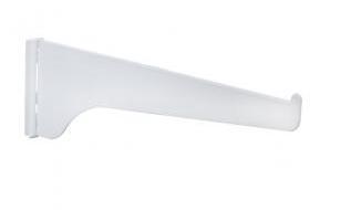 Brazo de acero blanco de 6 ", Knape & vogt