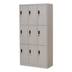 Locker de 9 casillas con llaves