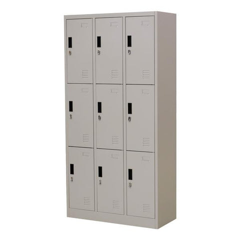 Locker de 9 casillas con llaves