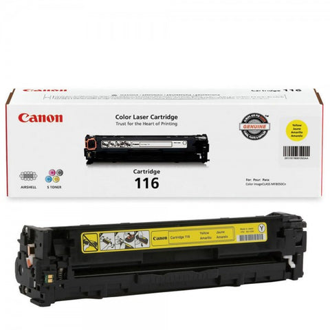 Canon, 116, Amarillo, Codigo: 1977B001AA