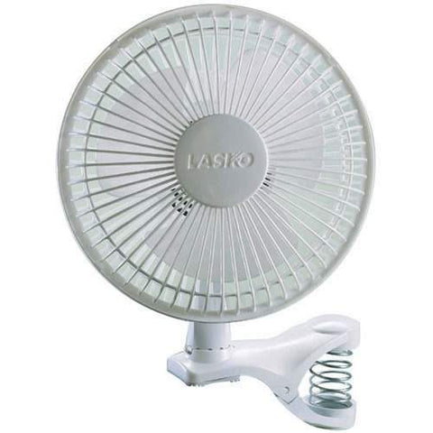 Abanico de clip 6" 2 velocidades (blanco), Lasko
