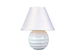 Lámpara de cerámica blanca 12 1/4" pulgadas, Park madison lighting