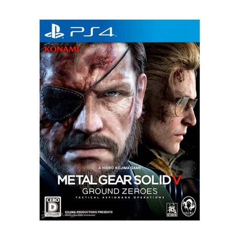 METAL GEAR SOLID V - GROUND ZEROES - JUEGOS PS4