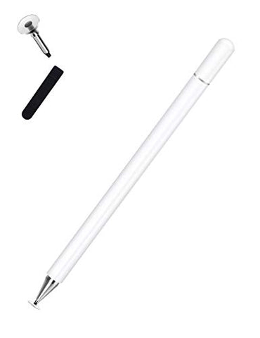 KIMZY ElegantPen Disc Stylus Pen, Touch Screen Digital Pencil Compatible for iPad, iPhone, Samsung Note 10, Google Pixel 3 and More Capacitive Smartphones and Tablets