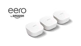 Amazon eero mesh WiFi system – router for whole-home coverage (3-pack)