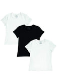 Hanes Women's Crewneck Tee 3-Pack, Assorted, Large