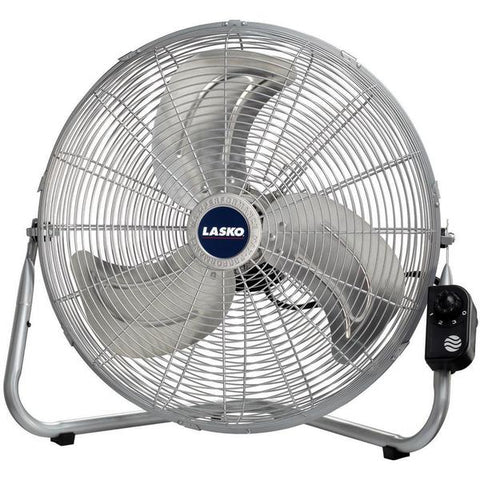 Abanico de piso y pared 20" 3 velocidades (plateado), Lasko