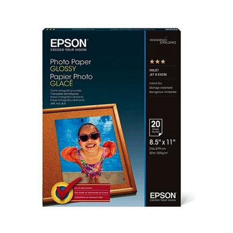 Letter Size Glossy Photo Paper 20 Sheets