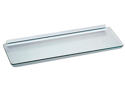 Juego de tablero de vidrio claro de 6" x 18", Shelf-made