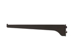 Brazo de acero chocolate de 12 ", Knape & vogt