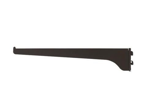 Brazo de acero chocolate de 12 ", Knape & vogt