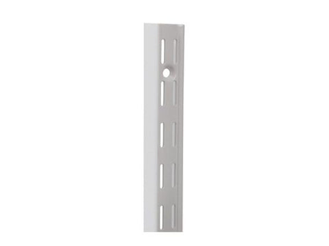 Riel doble blanco de 16.5", Knape & vogt