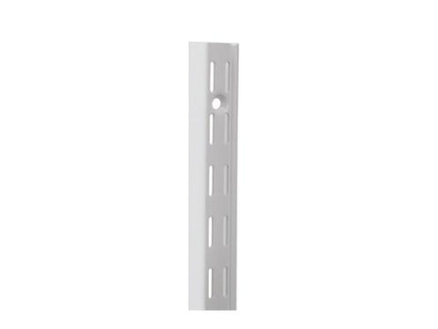 Riel doble blanco de 63", Knape & vogt