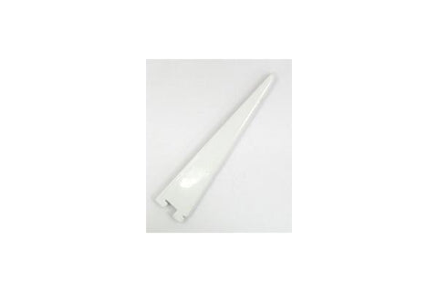 Brazo doble blanco de 9", Knape & vogt