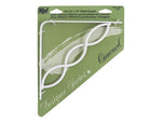 Brazo deco concord blanco de 8", Knape & vogt