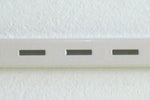 Riel de acero crema de 36", Knape & vogt
