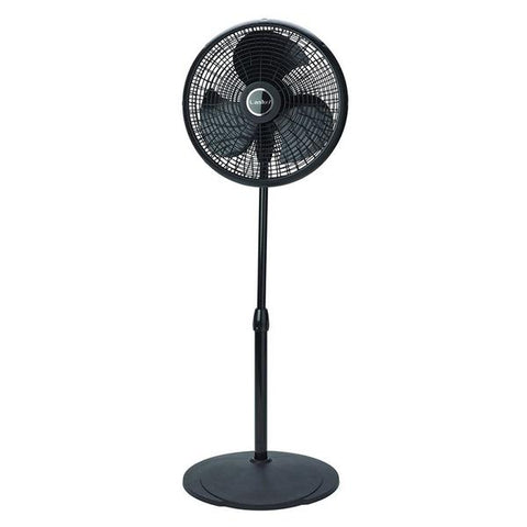 Abanico de pedestal 16" 3 velocidades negro, Lasko
