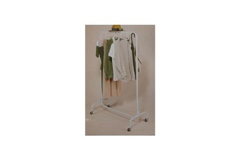 Organizador metálico para ropa con ruedas., Closetmaid