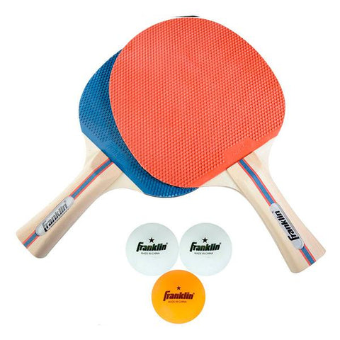 Set de 2 raquetas de ping pong