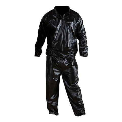 Traje adelgazador de vinyl, Golds gym