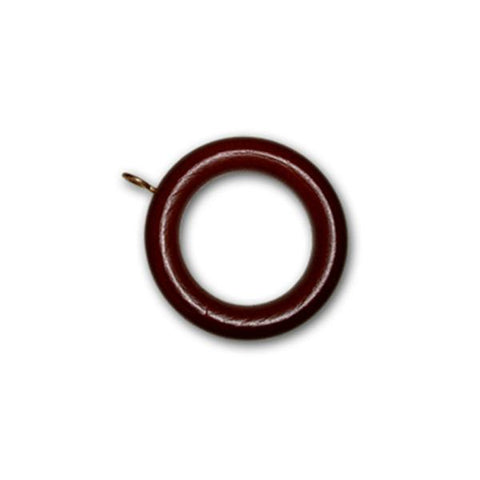 Paquete de 10 argollas de caoba