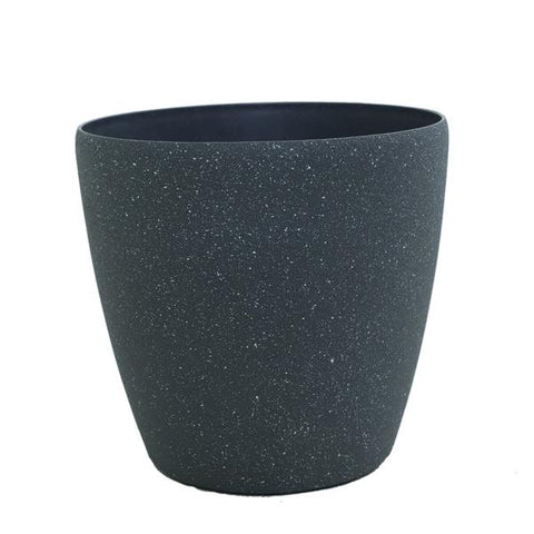 Pote plástico black redondo 28x28x26c