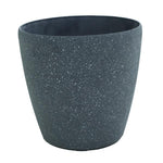 Pote plástico black redondo 35x35x33c