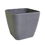 Pote plástico granu black cuadrado 35x35x33