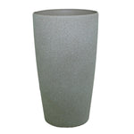 Pote plástico beige larga 23x23x41