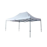 Gazebo plegable de 3x4.5 metros blanco, Quest
