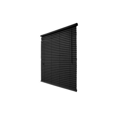 Persiana de pvc 1" negro 30x65"