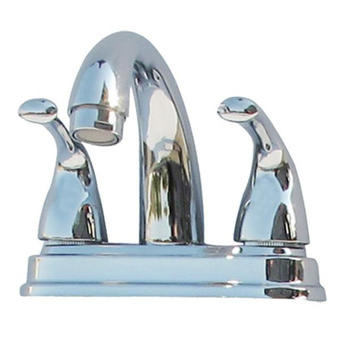 Llave de lavamanos cromada imperial de 4", Imperial