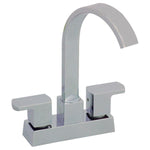 Llave de lavamanos cromada imperial de 4", Imperial
