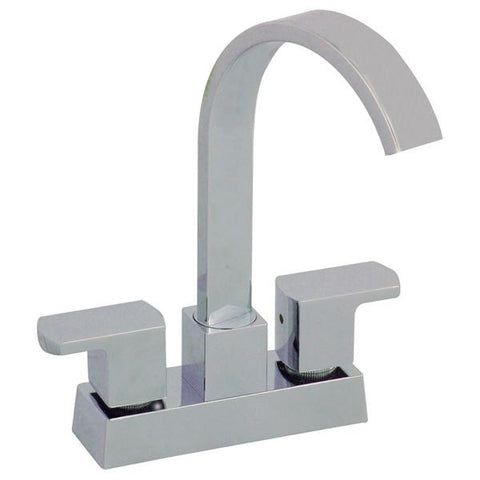 Llave de lavamanos cromada imperial de 4", Imperial