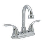 Llave de lavamanos 4" cromada, Imperial