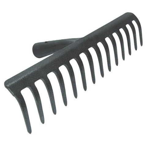 Rastrillo de 14" x 14 dientes sin mango, Best garden
