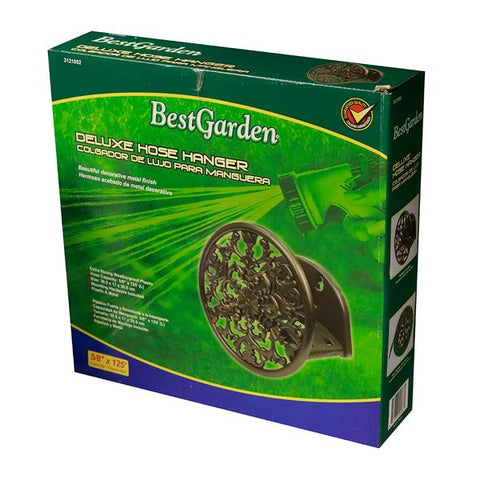 Percha decorativa de pared para mangueras 125', Best garden