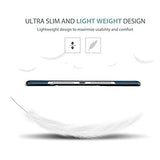 ProCase iPad 7th Generation Case iPad 10.2 Case 2019 with Tempered Glass Screen Protector, Slim Stand Hard Shell Protective Smart Cover for 7th Gen iPad 10.2 Inch 2019 (A2197 A2198 A2200) -Navy