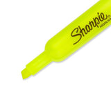 Sharpie 25164PP Accent Tank Highlighters, Chisel Tip, Fluorescent Yellow, 4-Count