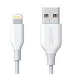 iPhone Charger, Anker Powerline Lightning Cable (3ft), MFi Certified for iPhone X / 8/8 Plus / 7/7 Plus / 6/6 Plus / 5S (White)