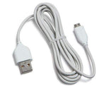 Amazon Kindle Replacement USB Cable, White (Works with Kindle Fire, Touch, Keyboard, DX, and Kindle) SHIPPING FROM USA (1, White) 2-Pack